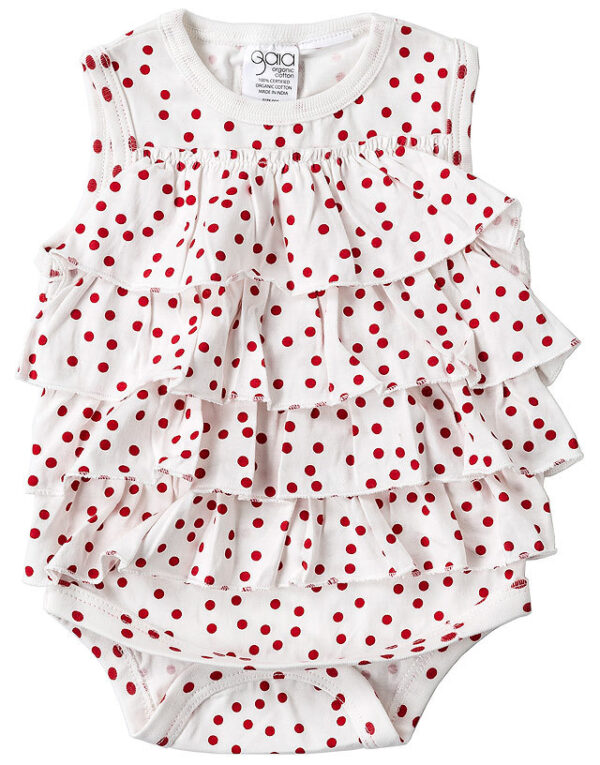 *NEW* Gaia Playsuit - Red Spot